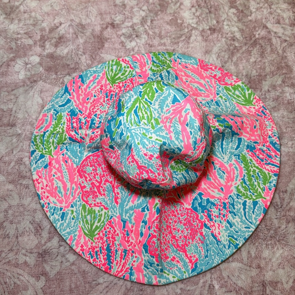 Lilly Pulitzer Lets Cha Cha Wide Brim Hat